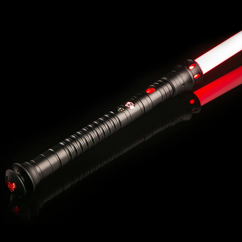 LGT luz LED Saber fuerza FX sable láser con sonido y luz y empuñadura de Metal guerras espada de juguete para los niños - 2