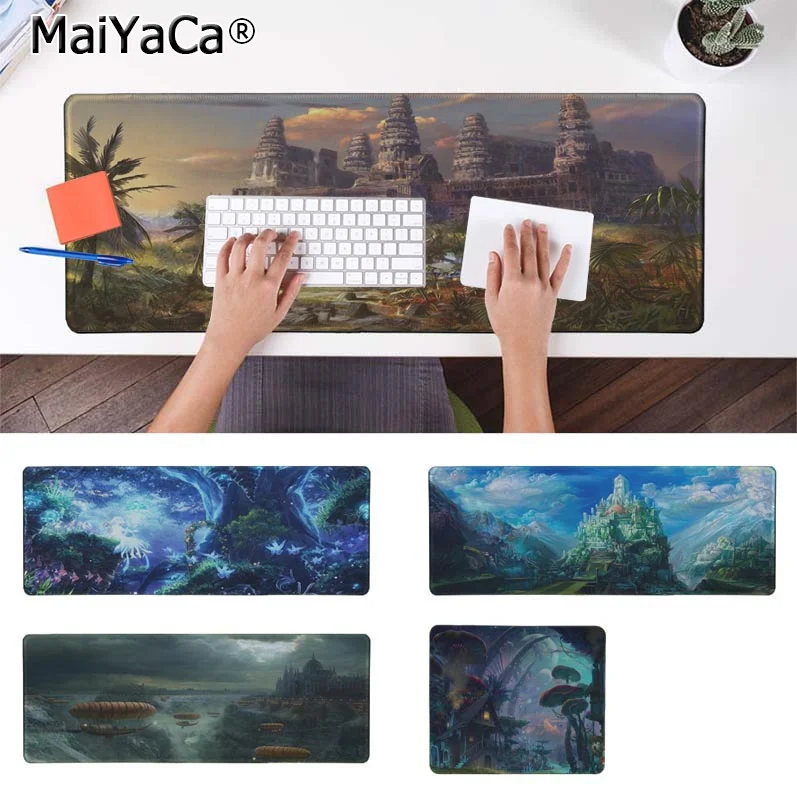 

MaiYaCa New Design Fantasy Rubber Mouse Durable Desktop Mousepad Free Shipping Large Mouse Pad Keyboards Mat