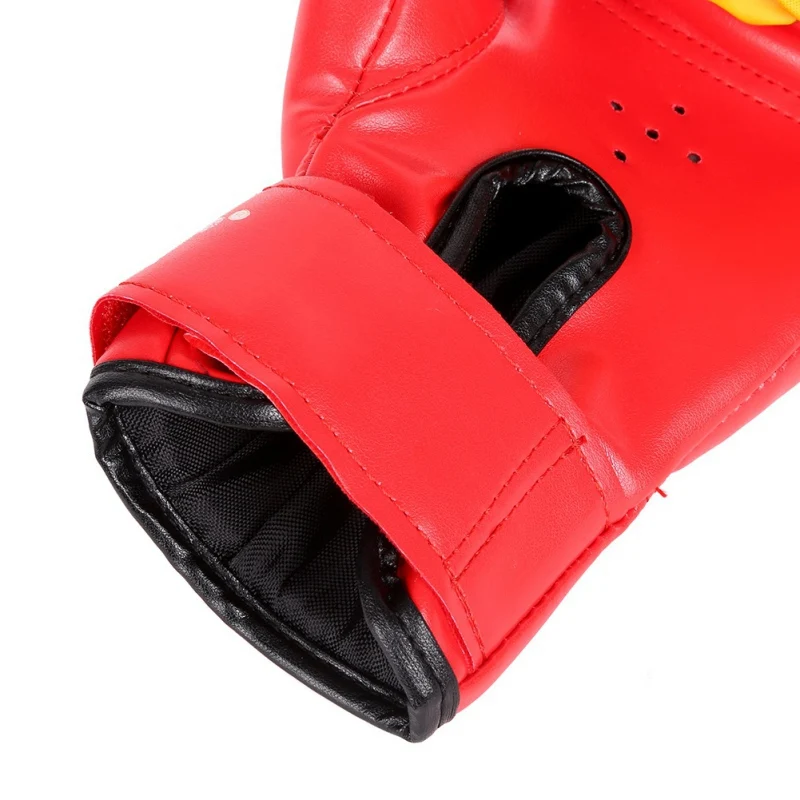 Искусственная кожа детские мешки с песком тхэквондо перчатки для взрослых Санда перчатки для борьбы с боксом матч пламя перчатки высокое количество