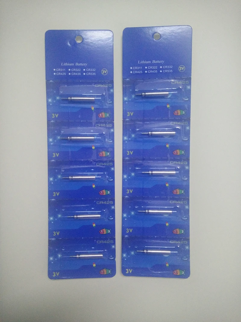 Аккумуляторная батарея CR425 5 шт./10 шт. 3 в зарядное устройство USB для использования