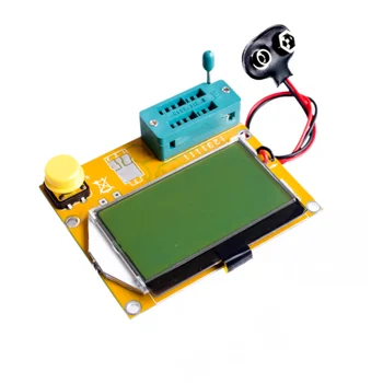

Mega328 M328 LCR-T4 ESR Meter LCR led Transistor Tester Diode Triode Capacitance MOS PNP/NPN