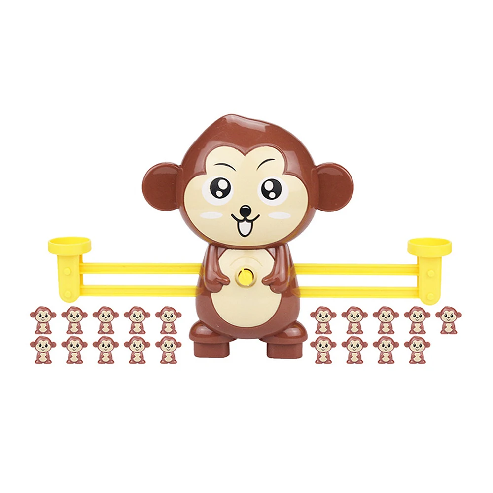 Игра Math Match настольные игрушки обезьяна кошка матч балансировка весы количество баланс игра дети обучающая игрушка, чтобы узнать добавить и вычесть