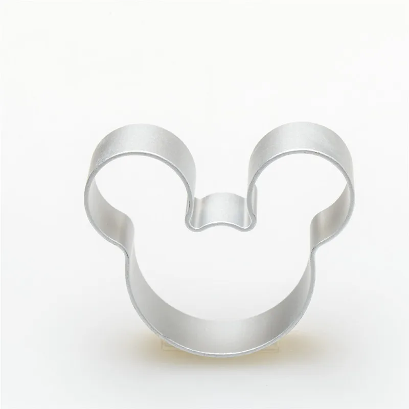 Stainless Steel Cookie Cutters Lovely Cartoon Animal DIY Baking Tools Fruit Fondant Mold Decorating Biscuit Cake Mould