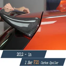 for BMW F20 Carbon Spoiler AC Style F20 Carbon Fiber Rear Spoiler Trunk Wing 116i 118i 125i 2012 2013 2014 2015 2016