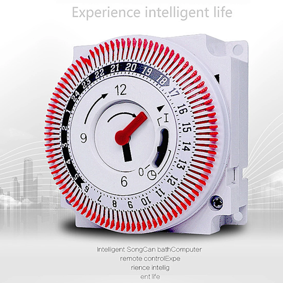 

Analog Mechanical Timer Switch 230V16A 50HZ 24 Hours Daily Programmable 15min Setting Time Switch Relay