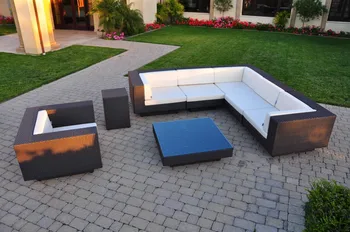 

Jinhua Hot Sale waterproof rattan cheap used hotel outdoor furniture