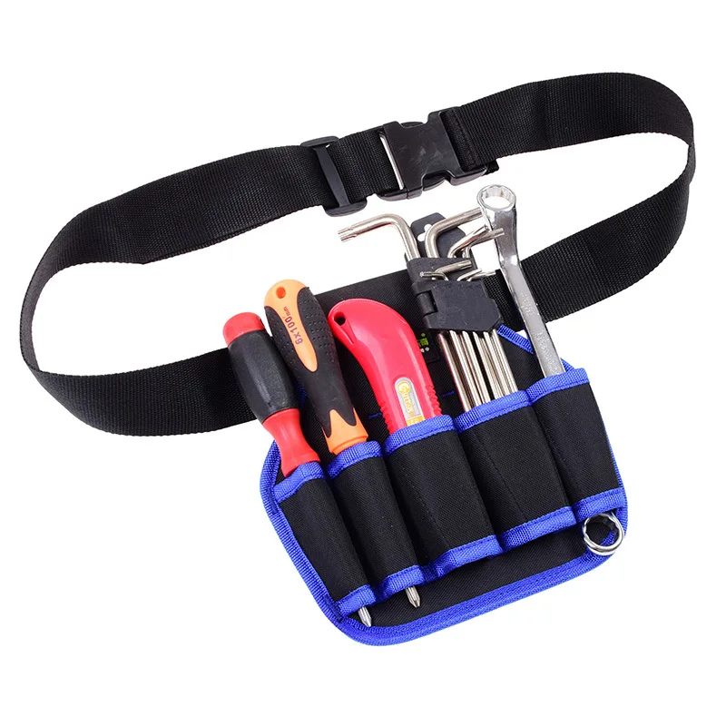 Buy Multi Pouch Waterproof Oxford Cloth Tool Waist Bag