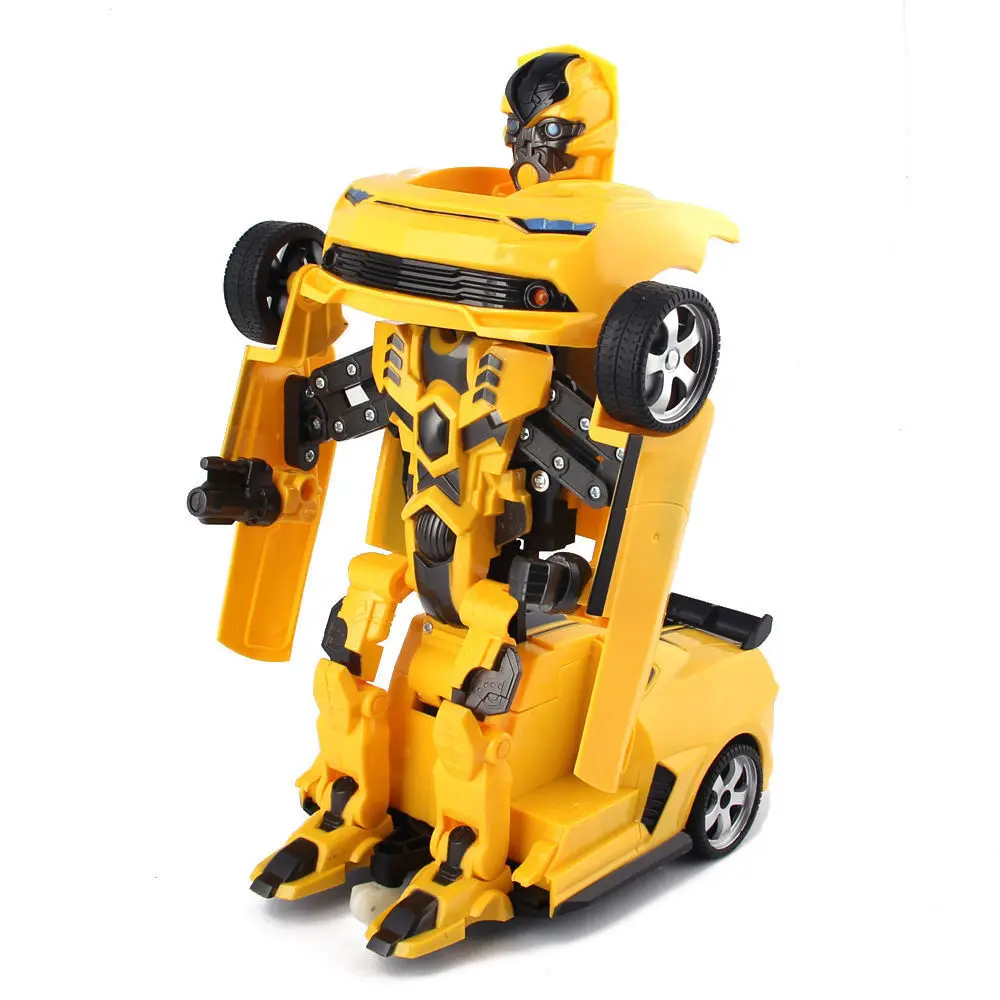 YELLOW Jia QI Troppers Assemby Radio Control Deform Robot TT661 Transformer 