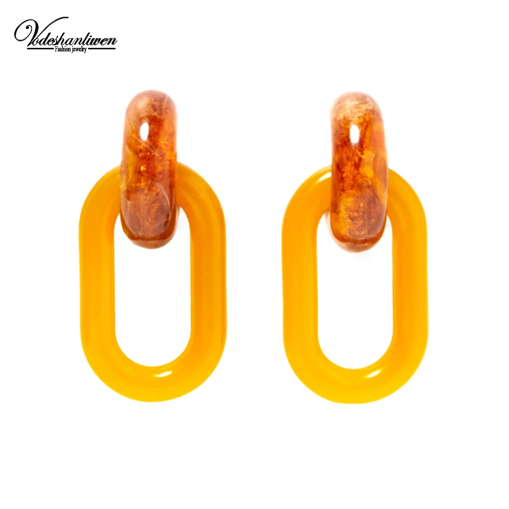 resin earrings