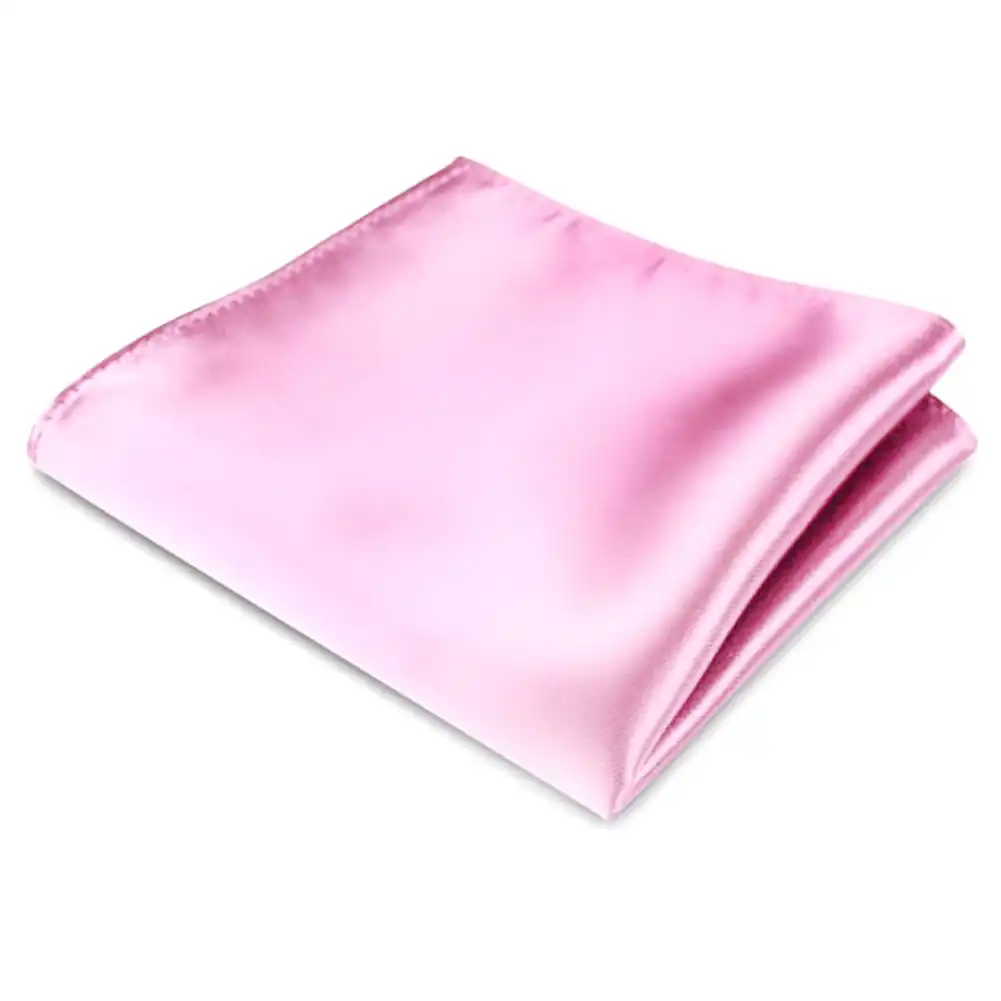 Womens Fashion Handkerchiefs Pink Pigs Square Silk Party Handkerchiefs