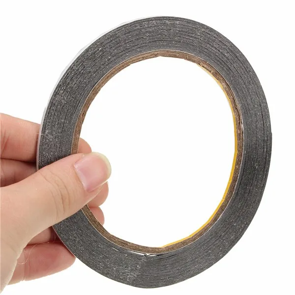 

Double Sided Adhesive Foam Tape For Cell Phone Repair Gasket Screen PCB Dust Proof Black 0.3mm Thick 2mmX 10m