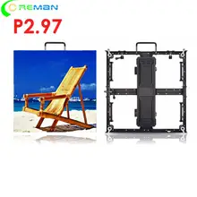 Тонкий ультра тонкий светодиодный видео настенный p2.976 500x500 мм светодиодный шкаф высокой контрастности Крытый светодиодный экран P1.9 P2 P3