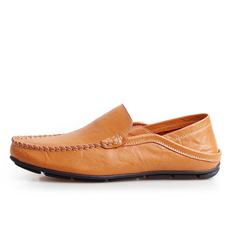orange De Mocassins Pour Lacets Noir Printemps Autumm Nouveauté Plat Loisirs Cuir Chaussures Sans En Hommes Décontracté Conduite bleu xderCBoQWE