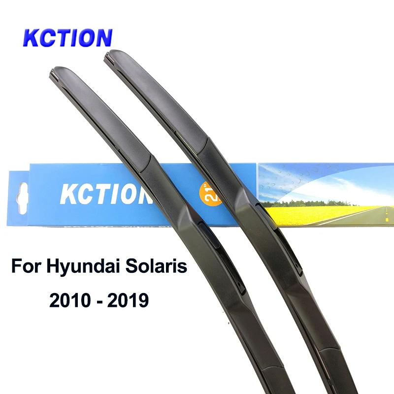 

Windshield hybrid wiper blade for Hyundai Solaris windscreen wiper natural rubber rear arm car accessories 2006 2007 2008 2010