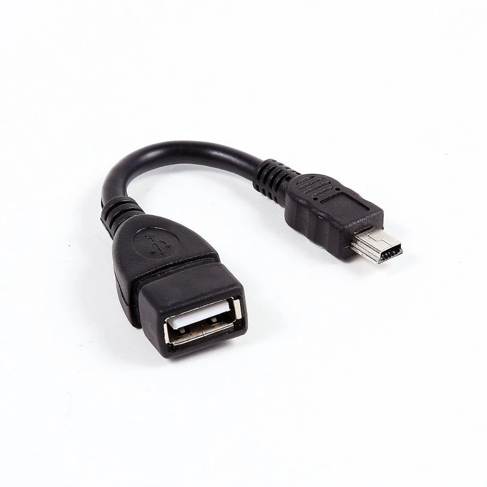 MINI 5PIN OTG USB OTG Host Adapter Cable Cord For Sony Handycam