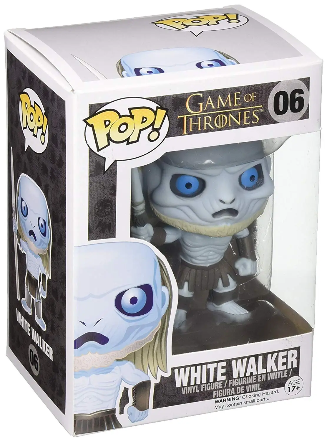 

Official Funko pop TV: Game of Thrones - White Walker Vinyl Action Figure Collectible Model Toy with Original Box