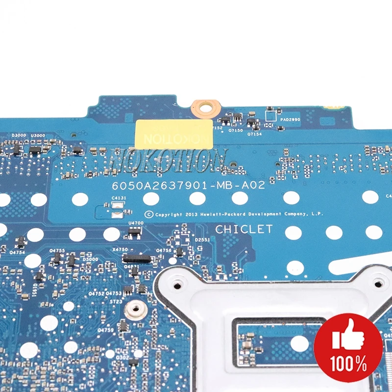 NOKOTION 802789-001 802789-601 6050A2637901-MB-A02 для hp EliteBook 840 G2 Материнская плата ноутбука SR23Y I5-5200U Процессор R7 M260 gpu