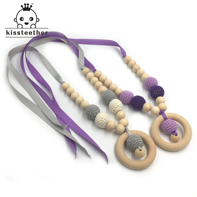 2 шт. детский Прорезыватель для зубов из натурального дерева|baby teether|baby wooden