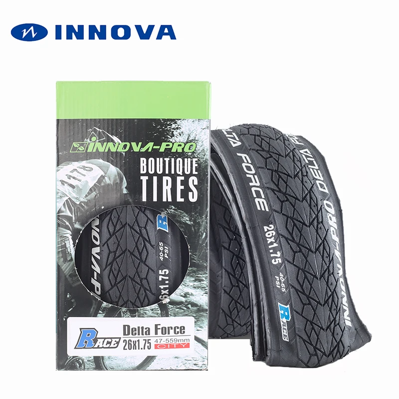 

INNOVA bicycle tire 26 26*1.75 mountain bike tires 60TPI ultralight 530g folding bead tyres racing pneu 26er kevlar anti-stab