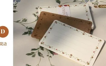 

Learning card, Book mark, retro gift tag, message card 5 pattern
