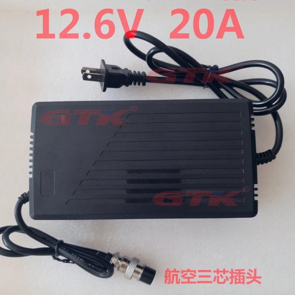 12v 20A 3s 12,6 v 4S 14,6 v литиевая умная батарея зарядное устройство 12V 20A для литий-ионных полимерных lifepo4 не свинцово-кислотных батарей 220V AC+ зажим