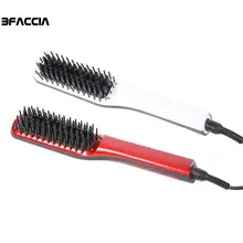 Bfaccia щетка для волос быстрый выпрямитель волос расческа волос электрическая щетка расческа Утюги Авто расческа для прямых волос кисть, устройства для стилизации
