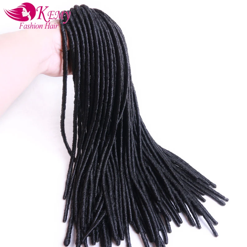 20 Roots Faux Locs Crochet Hair 20" Crochet Faux Lock Dreadlock Crochet