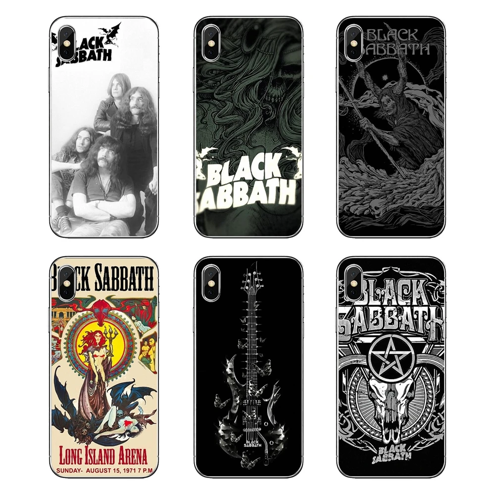 

Silicone Case Cover Ozzy Osbourne Black Sabbath Rock band Poster For iPod Touch iPhone 4 4S 5 5S 5C SE 6 6S 7 8 X XR XS Plus MAX