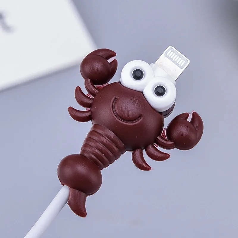 Высокое качество Ангел/летучая мышь USB кабель производитель Мультфильм шнур, кабель для наушников провода крышка намотки зарядное устройство Органайзер держатель для Iphone