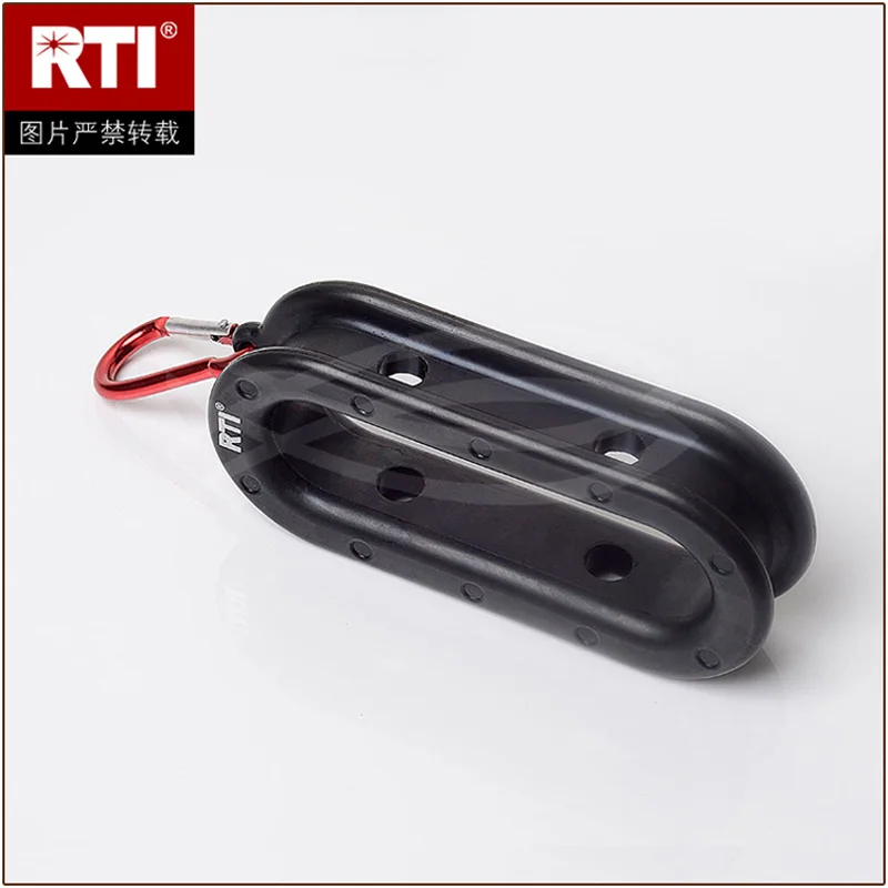 

ECOODA RTI AS49 Rubber Wire grip Pull Ring Fishing tools Winding Board Solution Hook Device Fishing Supplies