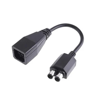 

For Microsoft Xbox 360 Flat to Xbox 360 Slim Console AC Power Supply Transfer Charger Cable Charging Adapter Converter Cord