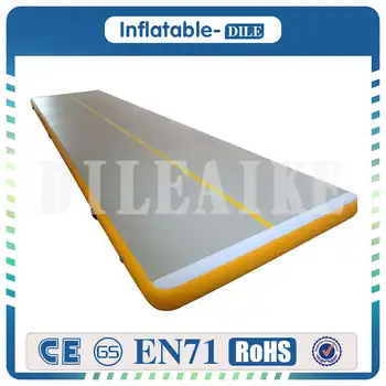 

400x200x20cm Bule Inflatable Tumble Track Gym Air Mat Inflatable Air Mat For Sale
