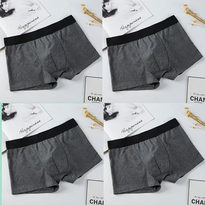 4pcs/lot Mens Boxers Cotton Man Underwear Men Boxer   shorts Panties  Underpants mens cheeky underwear Boxers