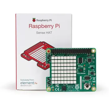 

RASPBERRY-PI RASPBERRYPI-SENSEHAT Raspberry Pi Sense HAT with Orientation, Pressure, Humidity and Temperature Sensors