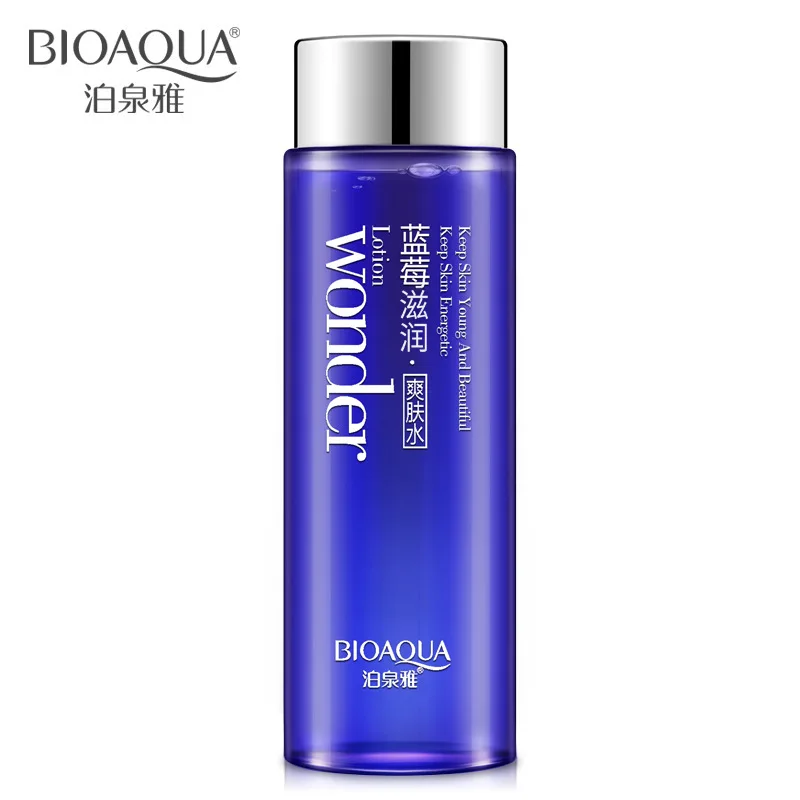 

Bioaqua Blueberry miracle glow wonder Face Toner Makeup water Smooth Facial Toner Lotion oil control pore moisturizing skin care