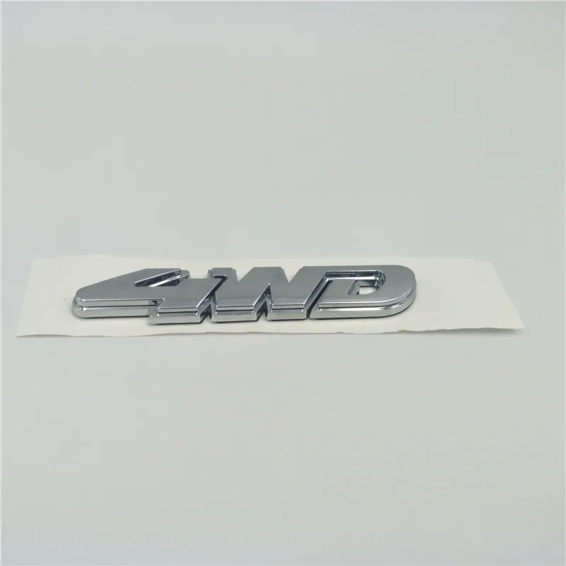 

For Ford Escape Rear Tail Trunk Chrome 4WD NAMEPLATE Emblem Stickers