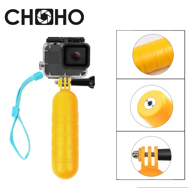 Galleggiante Impermeabile Bobber Grip Floaty Per Gopro Hero 11 10 Session Xiaomi Yi 4K Sjcam Sj5000 Action Camera Mount Accessorio Per Il Surf