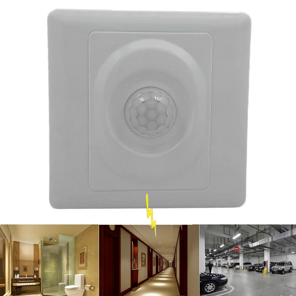 

AC220V Human Body Induction Motion Module Switch Ceiling Mounted Automatic PIR Infrared Motion Sensor Switch for Home LED light