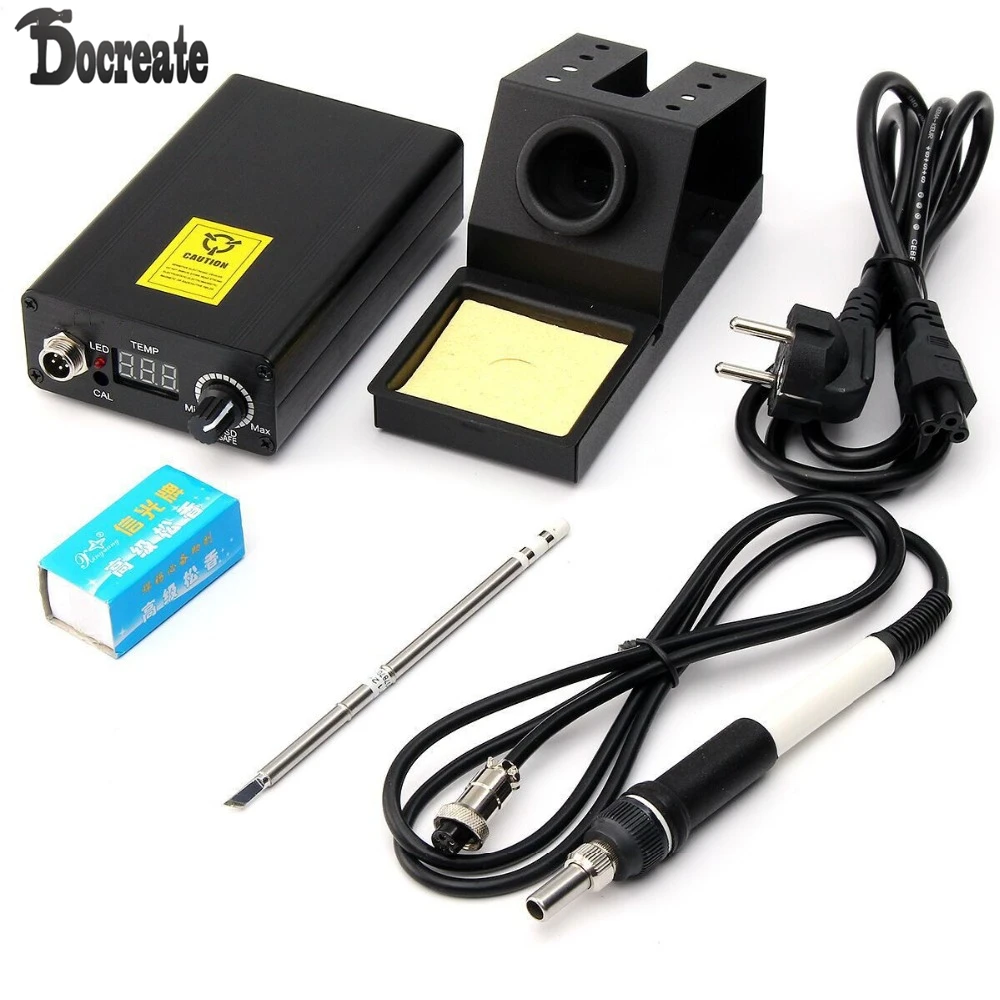 T12 D Digital Soldering Iron Rework Station Adjustable Temperature T12