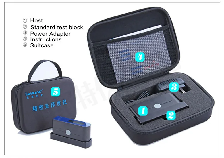 

Precision Glossmeter Gloss meter tester 0-200Gu