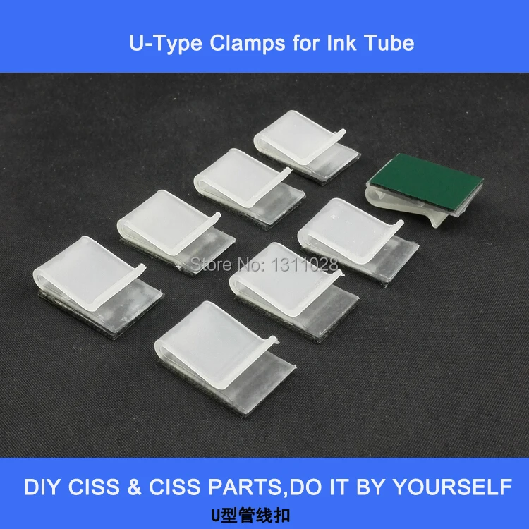 

INK WAY DIY CISS PARTS, U-clips for ink pipeline