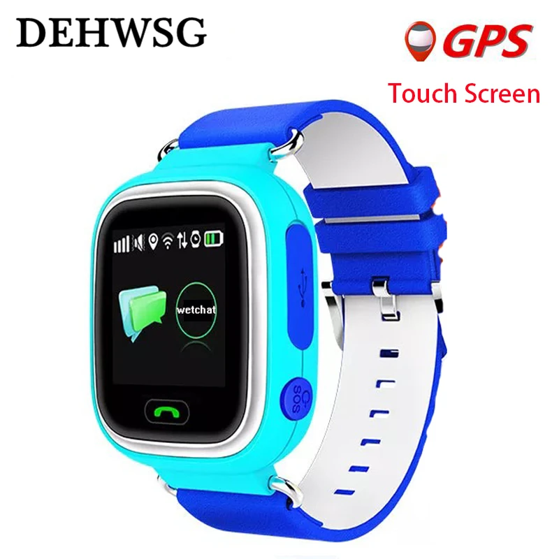 

GPS Smart Baby Watch Q90 With Wifi Touch Screen SOS Call Location Device Tracker For Kids Safe Anti-Lost Monitor PK Q50 Q100