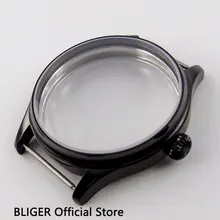 44 мм Нержавеющая сталь PVD покрытие корпуса часов подходит для приблизительный срок поставки: 6497 6498 ручной завод C79