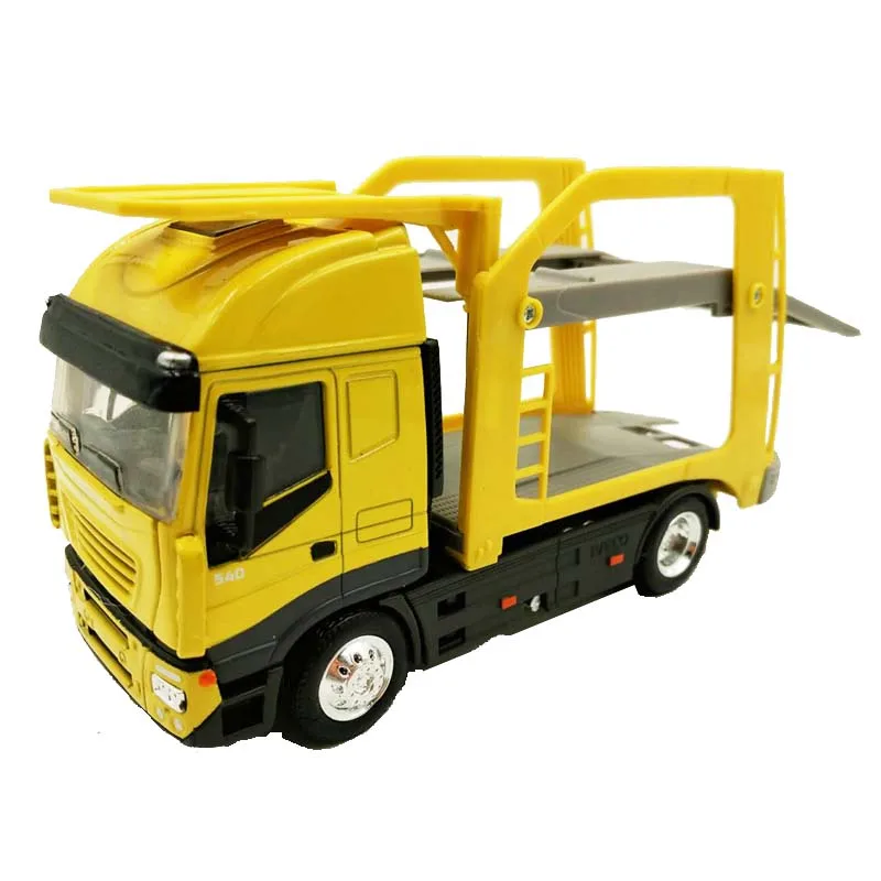 Модель прицепа из сплава 1:43 грузовик транспортер с высокой симуляцией Iveco