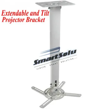 

Free Shipping Extension Universal Ceiling Wall Projector Bracket LCD DLP Tilt Up and Down Projector Mount