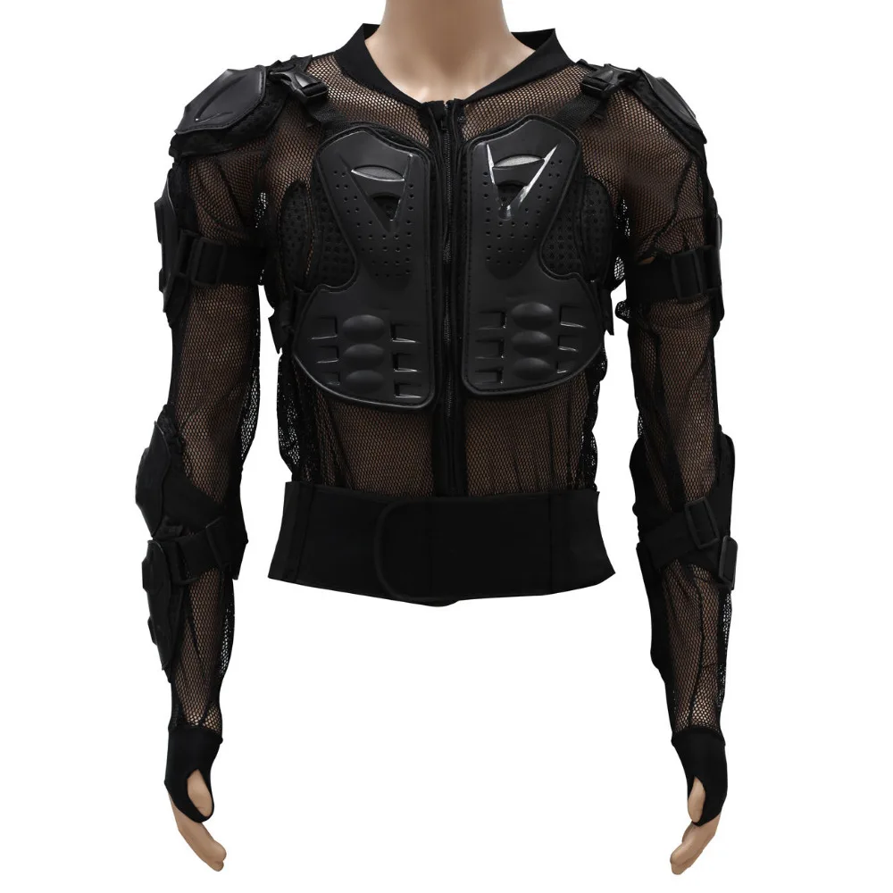1pcs New Motorcycle Motocross Racing Protective Armor Jacket Gear Spine Chest