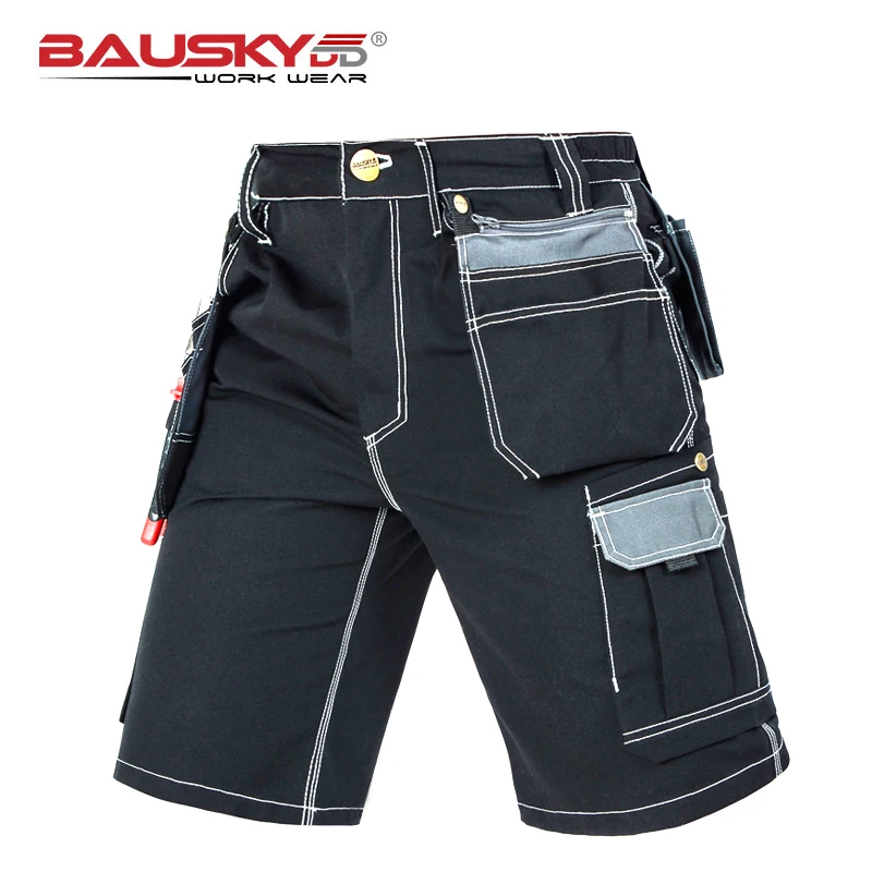 Mens Casual Cargo Work Pants For Repairman Mechanic With Knee Pads Multi Pocket Cotton Polyester Fabric Free Shipping Mens Casual Cargo Work Pants For Repairman Mechanic With Knee Pads Multi Pocket Cotton Polyester Fabric Free Shipping