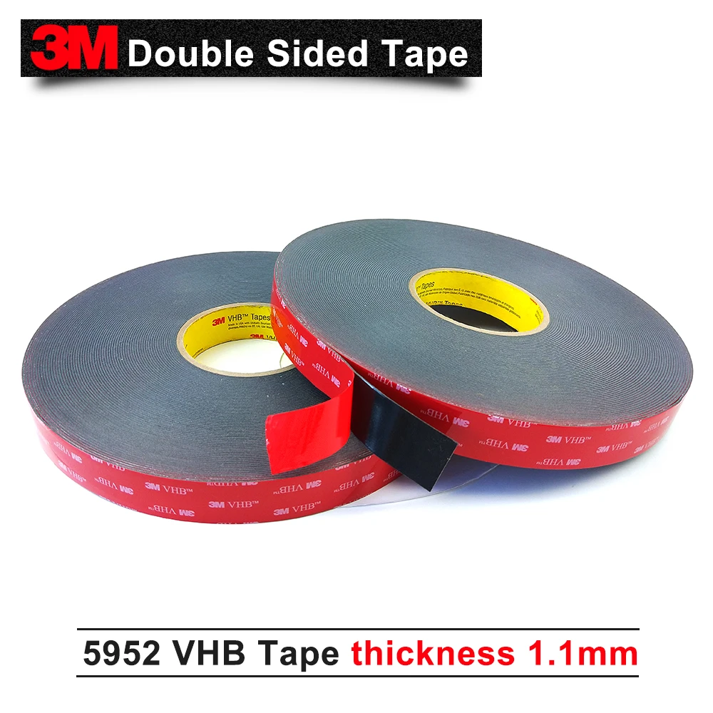 3m Vhb 5952 3m Black Double Sided Tape Outstanding Durability Performance Vhb Tape Two Side Acrylic Adhesive 15mm 33m 5rolls Lot Two Sided Tape 3m Acrylic3m Two Sided Tape Aliexpress 3m Vhb 5952 3m Black Double Sided Tape Outstanding Durability Performance Vhb Tape Two Side Acrylic Adhesive 15mm 33m 5rolls Lot Two Sided Tape 3m Acrylic3m Two Sided Tape Aliexpress