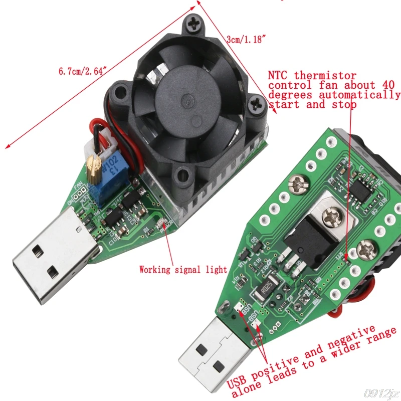 DC 3,7~ 13V USB 15W регулируемый постоянный ток электронная разрядка нагрузки 1 шт LS'D инструмент