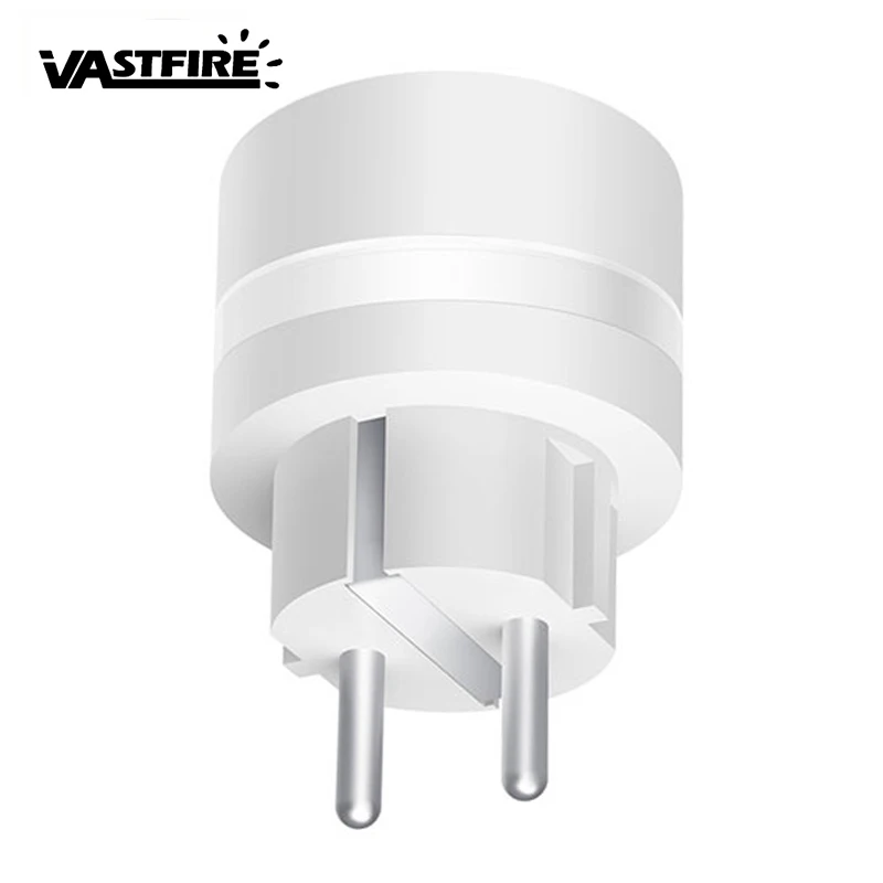 

Smart Wifi Socket APP Voice Remote Control Timer Switch Wall Plug w/ RGB Light EU Plug Outlet Works With Google Home for Alexa